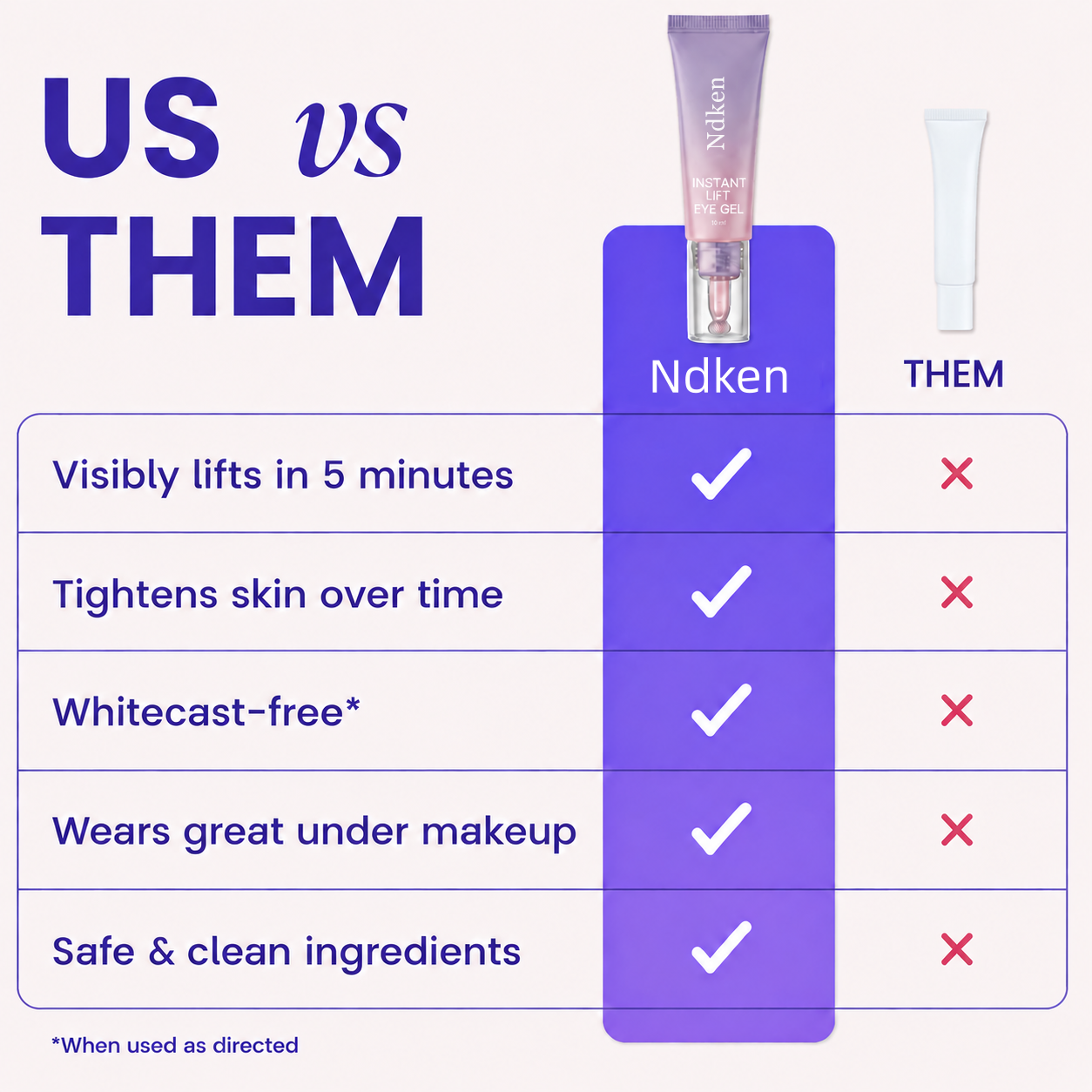 🚨 LIMITED TIME ✨ Instant Eye Bag Eraser 🧴 Blur Wrinkles, Lift & Firm in Seconds 💫