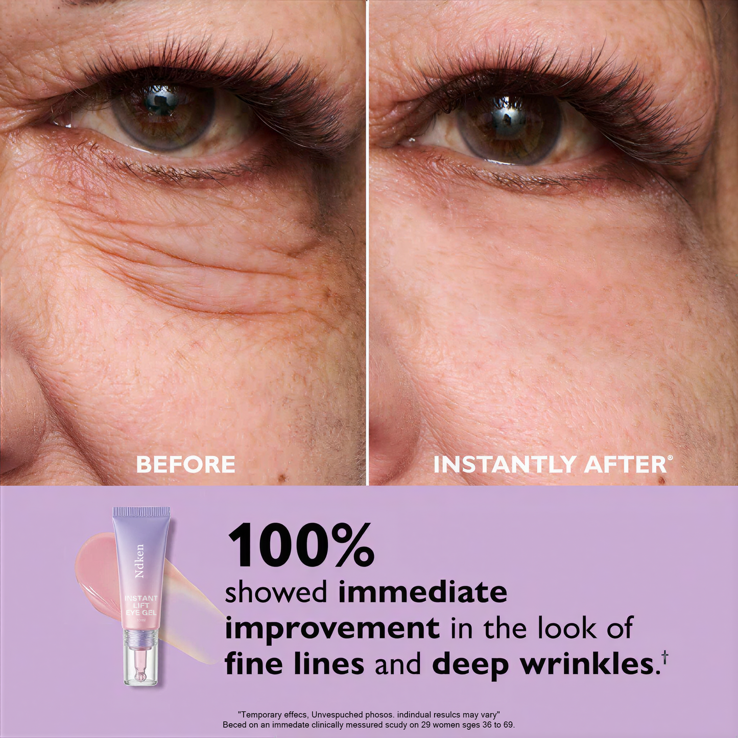 🚨 LIMITED TIME ✨ Instant Eye Bag Eraser 🧴 Blur Wrinkles, Lift & Firm in Seconds 💫