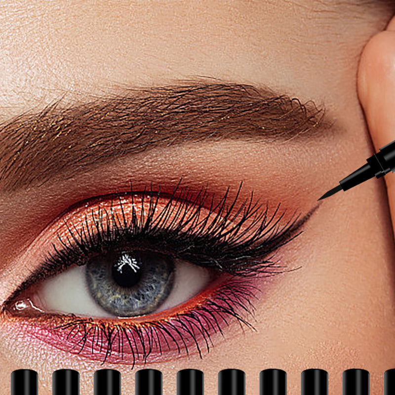 🥳2026 HOT SALE🥳💞50K+ SOLD!👁️💧 BUY 1 GET 1 FREE! Waterproof Liquid Eyeliner🖌️✨